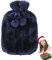 Fodera per borsa dell'acqua calda, 2 l, con morbido peluche, calore a lungo termine, rapido sollievo dal dolore, 30 x 20 cm (borsa dell'acqua calda non inclusa)