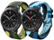 FunBand Correa Compatible con Galaxy Watch 3 45mm/Galaxy Watch 46mm, 22mm Patrón de camuflaje reloj inteligente deportes correa de silicona para Samsung Gear S/Gear S3 Classic/Frontier SmartWatch