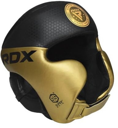 RDX Head Guard Mark Pro Training Tri Lira 1 Golden-L