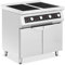 Royal Catering RCIN-700-05 Piano Cottura a Induzione 17000 W 4 Piani 60-240 °C di Stoccaggio