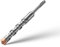 Brocas Hormigon Juego de Brocas SDS Plus 4 Puntas de Metal Duro Pared Cruzadas Broca de Impacto Ideal Para Taladrar en Hormigón Piedra Natural Metal Plástico Granito 25mm x 200mm