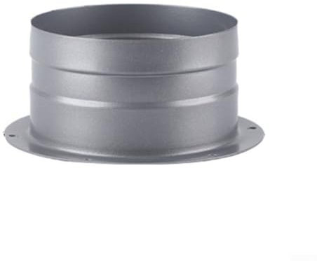 Flangia del connettore del condotto, connettore per tubo flessibile in metallo da 3-8 pollici, adattatore per flangia per tubo dell'aria da parete, condotto d'aria rotondo per riscaldamento,