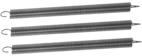 Mikikit Replacement Ladder Springs for Attic Stairs 3pcs Metal Springs Multi-use for Outdoor Indoor Stairs