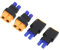 2 Paar EC2 auf XT60 Stecker männlich weiblich Adapter Anschluss für RC FPV-Drohne Auto Lipo NiMH Batterieladegerät ESC