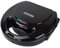Syntrox Sandwichmaker Albal | Sandwich Toaster mit entnehmbaren Platten | Antihaftbeschichtet, Schwarzes Design, Edelstahl, 750 Watt Leistung, Spülmaschinengeeignete Sandwichplatten