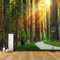 Papier peint 3D original Sunshine pour salon, chambre à coucher, salle à manger, décoration