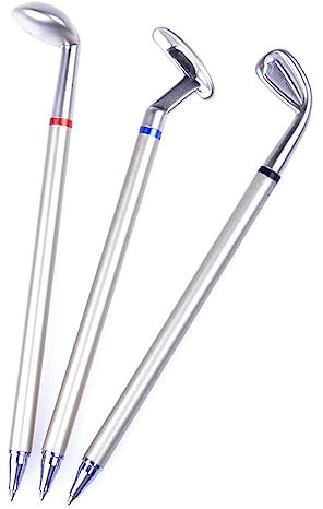 VILLCASE Kugelschreiber Aluminiumlegierung Stick-kugelschreiber Themen-stift-set Für Golf