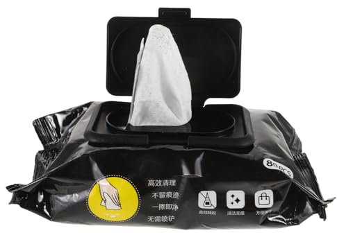 Gatuida 1 Salviette per la rimozione della Colla Salviette rimuovi Adesivo Pratiche salviette Adesivo Strumenti per la Pulizia dell'auto salviette detergenti Tessuto Non Tessuto Bianca