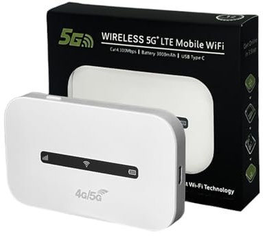 Mobile WiFi Router, High-Speed Travel WiFi, Mobile Hotspot Device, Internet Hotspot Router, Wireless Mobile Router, Long Battery Life, Quick Data Sharing For Working, Study, Mobile