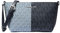 Michael Michael Kors MK Signature Kleine Schultertasche Handtasche Marineblau Multi, Marineblau, mehrfarbig