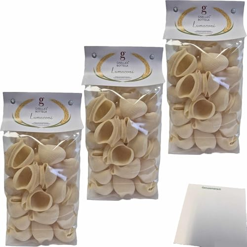 usy Bundle für Gisellas Bottega Lumaconi 3er Pack (3x500g Packung) + usy Block