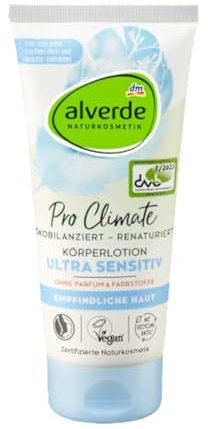 alverde NATURKOSMETIK Körperlotion Ultra Sensitiv, 200 ml