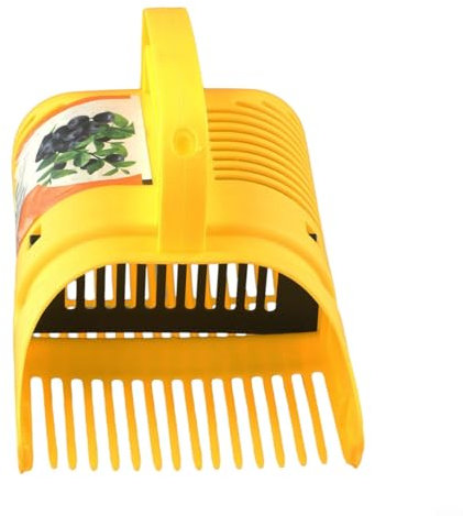 Râteau à baies pour récolte rapide de divers petits fruits avec peigne de protection