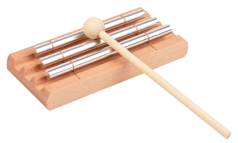 Energy Chimes Handglocken aus Holz, Percussion-Instrumente für Klassenzimmer, Achtsamkeits-Glocken, Handglocken