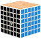 V-Cube 2057006 Zauberwürfel 6x6x6, magischer Würfel, Magic Cube, Speedcube, Knobelspiel für Erwachsene und Kinder ab 6 Jahren, klassisch