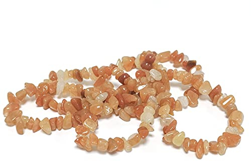 Orange Aventurine Beads Chip 5-8mm Long Strand Of 240+