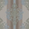 Rasch Textil DEHA Vinyl 006426 Braun Türkis Ornament Glitzer Streifen hochwertig ! Die Farbe kann, je nach Lichteinfall variieren.