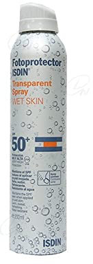 Isdin - Nasse Haut, Sprüh-Fotoschutz, Transparent, SPF50+, 250 ml