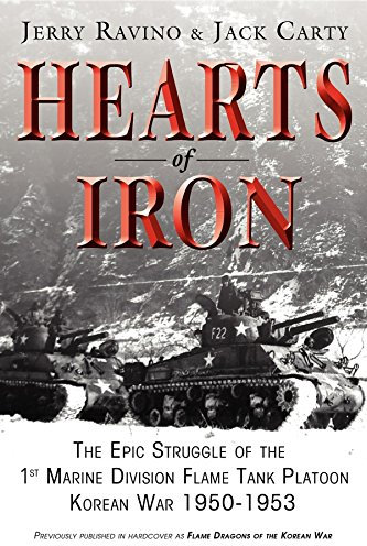 Hearts of Iron: The Epic Struggle of Teh 1st Marine Flame Tank Platoon: Korean War 1950-1953 by Jerry Ravino (21-Feb-2011) Paperback