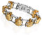 OIDEA Herren Armband Löwenkopf Fahrradkette: Armkette aus Edelstahl Löwe Kopf Silber Gold 20mm Breit Groß Biker Glieder Link Handgelenk poliert Motorradkette Schmuck Geschenk für Männer