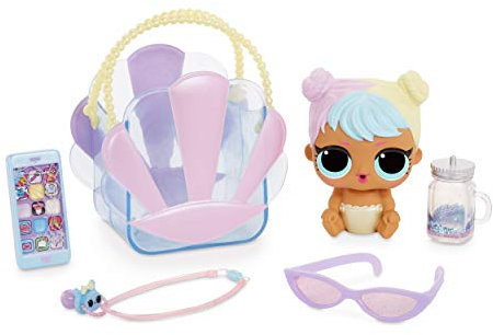 LOL Surprise Sammelbare Modepuppen - Mit Handtasche & Make-up-Überraschungen - Lil Bon Bon- Ooh La La Baby Surprise