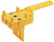 Holzbearbeitung Doweling Jig Kit,Bohrlochgrößen Bohrführungsvorrichtung,Holzbearbeitungs-Dübelvorrichtung,handgehaltenes Holzbohr-Sägewerkzeug mit geradem Loch für 1/4, 5/16, 3/8 Zoll Bohrführung