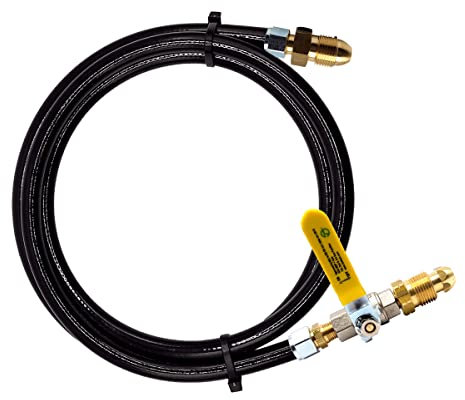 LPG Gasflaschen Nachfüllset LPG Adapter Kit LPG Adapter zum Fernbefüllen leerer Gasflaschen 1 Meter