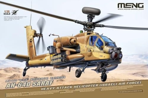 Meng - 1/35 AH 64D Saraf - Plastikmodellbausatz