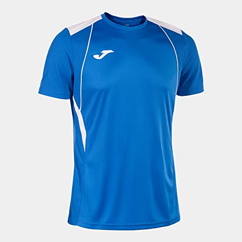 Joma Maglia a Manica Corta Uomo Championship VII Blu Reale Bianco