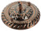 Mikikit Metallhaken Kronleuchter Deckenplatten Deckenrosette mit Haken für Lampen Deckenhaken Vintage Pendelleuchte Krone Aufhängehaken Eisen Hängeleuchte Deckenlampenhalterung Befestigungshaken