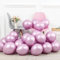 luftballons metallic pink 100 Stück, 12zoll/30cm Helium Luftballons Geburtstag, Helium Ballons Geburtstag, Regenbogen Luftballons Für Geburtstagsdeko, Luftballons Hochzeit