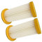 EtliN Filtro de aspiradora Filtro Hepa Compatible con Philips FC8200 FC8260 FC8262 FC8264 FC8260/01 FC8208 FC8299 FC8208/01 FC8208/2 FC8208/03 (Color : Naranja)