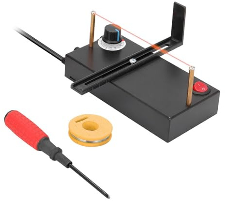 Colcolo Hot Ribbon Cutter, Hot Cutter Craft Cutting Tool Tragbarer elektrischer Seilschneider mit Schraubendreher für Geflechtseile Nylonband