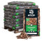 GALAMIO Kiefernrinde Kiefernmulch Rindenmulch Rinde Mulch Garten Dekor Pinus Sylvestris Natur Wald Kiefer Mittel 10-40mm 60l x 26 Sack 1.560l / 1 Palette Paligo