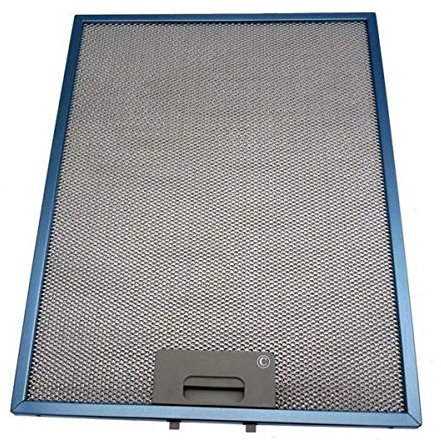 SOS Accessoire Metallfilter gegen Fett (282 x 380 mm) (einzeln) für Dunstabzugshaube 480122102174, GF03QB AEG, Ariston Hotpoint, Arthur Martin Electrolux, Bauk