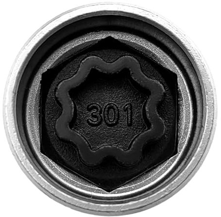 MARJS For Mercedes 301 Replacement Security Master Anti Theft Locking Wheel Nut Key Bolt Remover Tool For Mercedes 301 B66475301