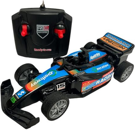 Remote Control Car Formula Racing Car Radio Control Car Toy Remote Control RC Formula Car Toy for Children, Assorted Colours Random Colour