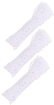 VILLCASE 3piezas Adorno De Encaje Para Bodas y Hogar Cintas Onduladas Tipo s Para Sastrerías y Tiendas De Ropa