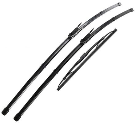 LZWLZW Scheibenwischerblätter Vorne Hinten für Audi A3 8P 2005-2012, Autowischerblätter Dauerhaft Scheibenwischer Set Zubehör