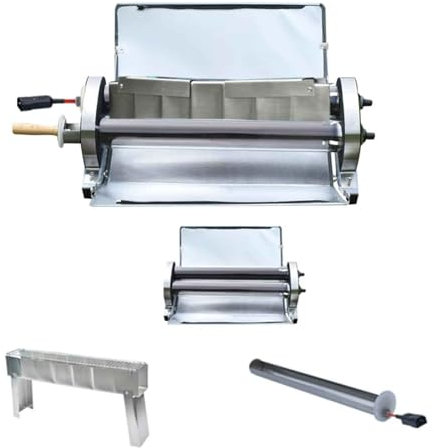 Gril solaire portable, four d'extérieur triple usage avec capacité de 2,6 L, barbecue sans fumée pour randonnée, et fêtes de famille