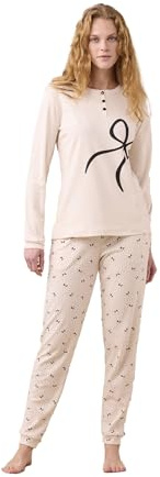Noidinotte - Pigiama Donna Invernale Caldo Cotone