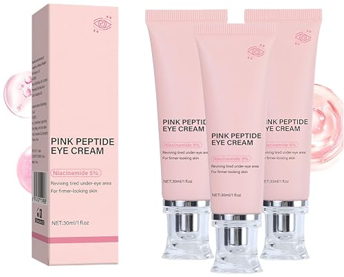 Peptide Eye Cream - Mit Hyaluronsäure & Peptiden, Deeply Moisturizes Replenishes Help to Reduces Tränensäcke & Augenringe, Anti-Aging & Firm the Skin, Augenpflege for Women Men (3)