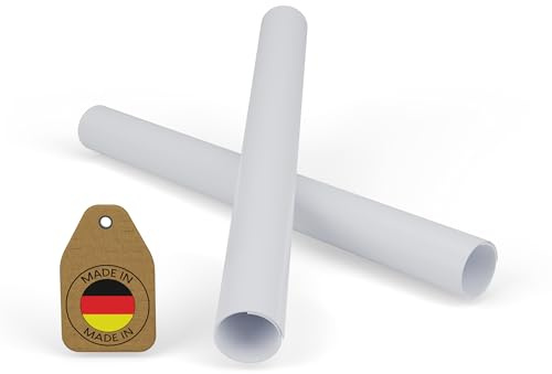 FUX 2 Stück Heizungsrohr Verkleidung - Rohrverkleidung | Unsere Rohrverkleidung für Heizungsrohre sind einfach, Die Rohrverkleidung wurde in Deutschland hergestellt