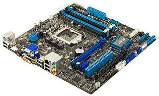ASUS P8H77-M - Placa Base (DDR3-SDRAM, DIMM, Dual, Intel, Core i3, Core i5, Core i7, Socket H2 (LGA 1155))