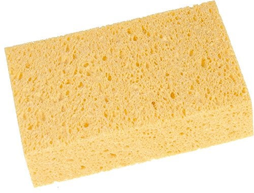 HAROMAC Allzweckschwamm Made in Germany – 200x130mm | Fliesenschwamm, Hydroqualität, Abriebfest & saugstark, universelle Reinigung für Baustellen, KFZ & Haushalt | Beständig gegen Öle & Chemikalien