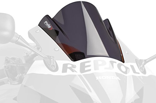 Puig 6478F Z-Racing Windscreen optimised aerodynamics, Dark Smoke