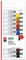 Marabu 1210000000200 - Acrylfarbenset mit 12 Farben á 12 ml, deckende, matt glänzende Acrylfarben auf Wasserbasis, für Keilrahmen, Malkarton, Papier und Holz geeignet, schnell trocknend