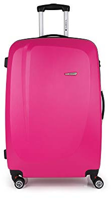 Gabol Line, Equipaje Maletas Unisex, Fucsia, 76 Cm