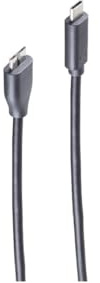 Shiverpeaks®-BASIC-S USB Kabel 3.0, Typ 3.1 C auf 3.0 Micro B, 1,0m, Datenkabel, Ladekabel, Rev. 3.0