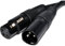 kenable PULSE XLR Microphone Male to Female Audio Cable Black 0.75m 75cm [0.75 metres]
